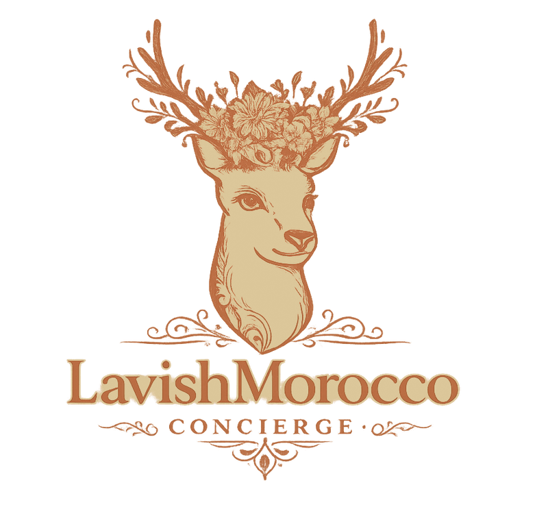 The Lavish Morocco mark: a stag crowned with flowers